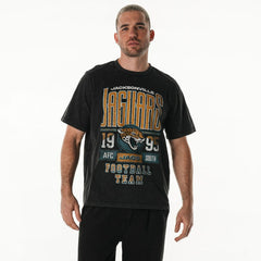 Jacksonville Jaguars  The Wild Collective Unisex Band T-Shirt