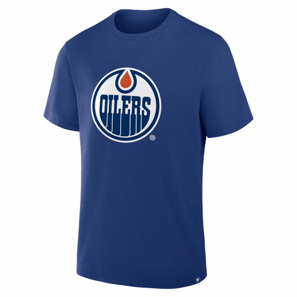 Edmonton Oilers Fanatics Essential Legacy T-Shirt On Sale