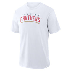 Florida Panthers Fanatics Play Distressed Wordmark Stadium Slub T-Shirt Sale
