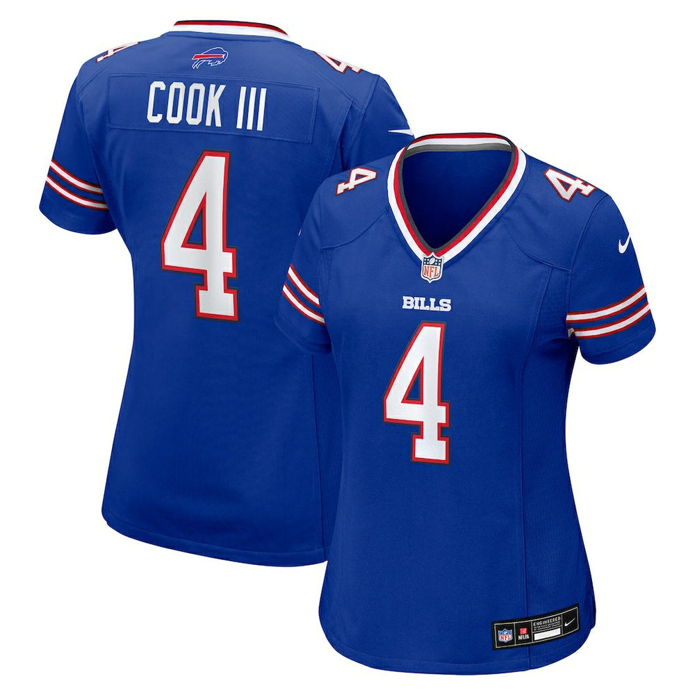 Buffalo Bills Nike James Cook III  Women's Team Game Jersey