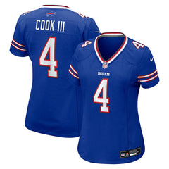 Buffalo Bills Nike James Cook III  Women's Team Game Jersey