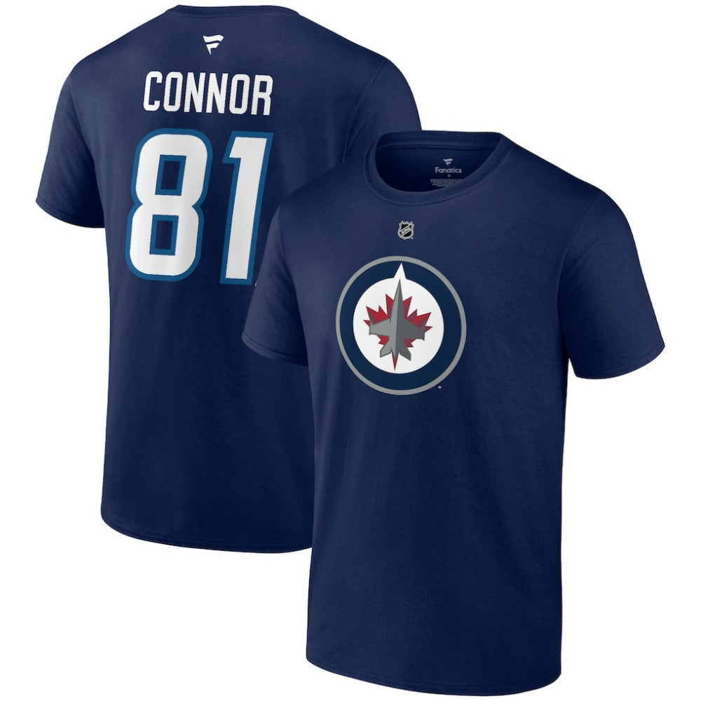 Kyle Connor Winnipeg Jets Fanatics Authentic Stack Name & Number T-Shirt Discount