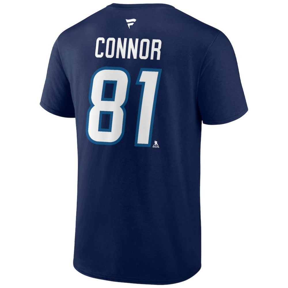 Kyle Connor Winnipeg Jets Fanatics Authentic Stack Name & Number T-Shirt Discount