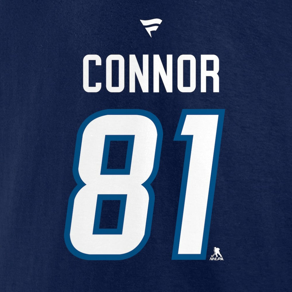 Kyle Connor Winnipeg Jets Fanatics Authentic Stack Name & Number T-Shirt Discount