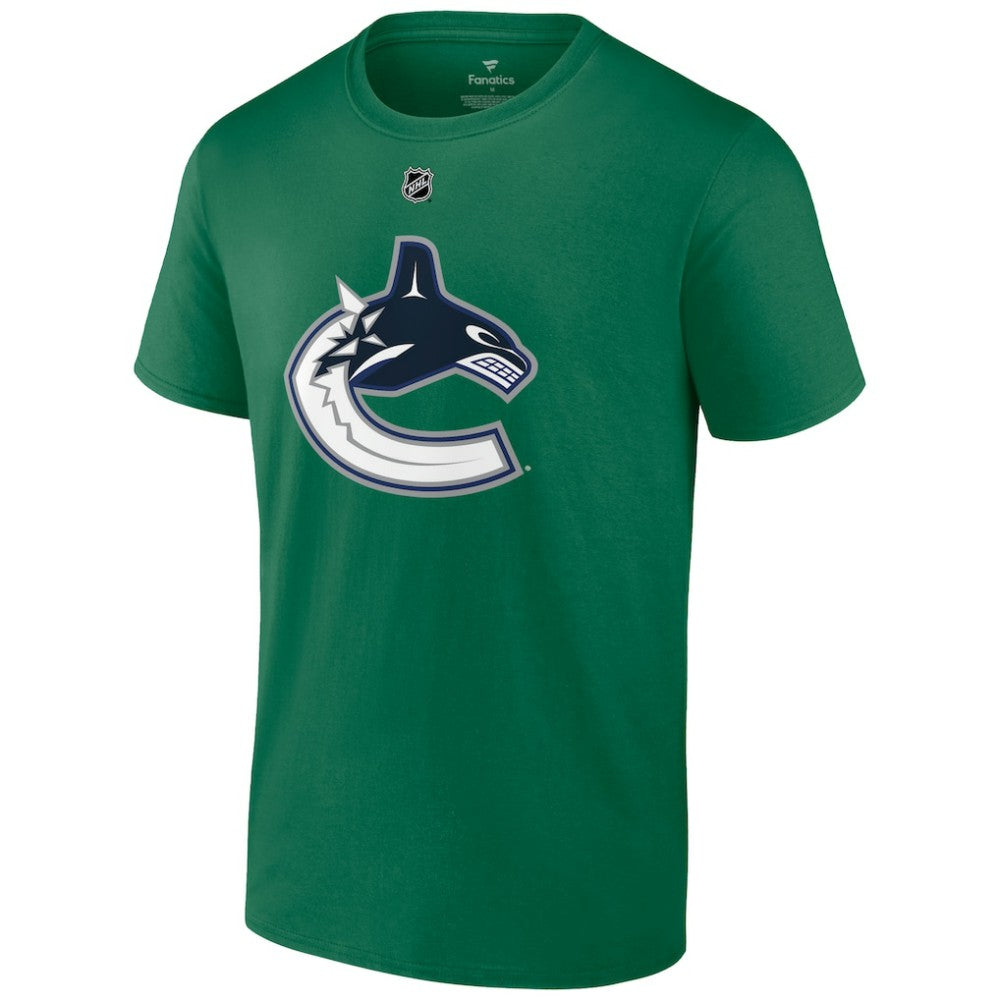 Brock Boeser Vancouver Canucks Fanatics Authentic Stack Name & Number T-Shirt Online