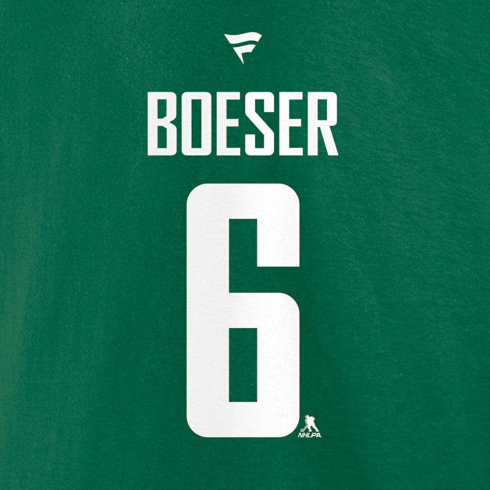 Brock Boeser Vancouver Canucks Fanatics Authentic Stack Name & Number T-Shirt Online
