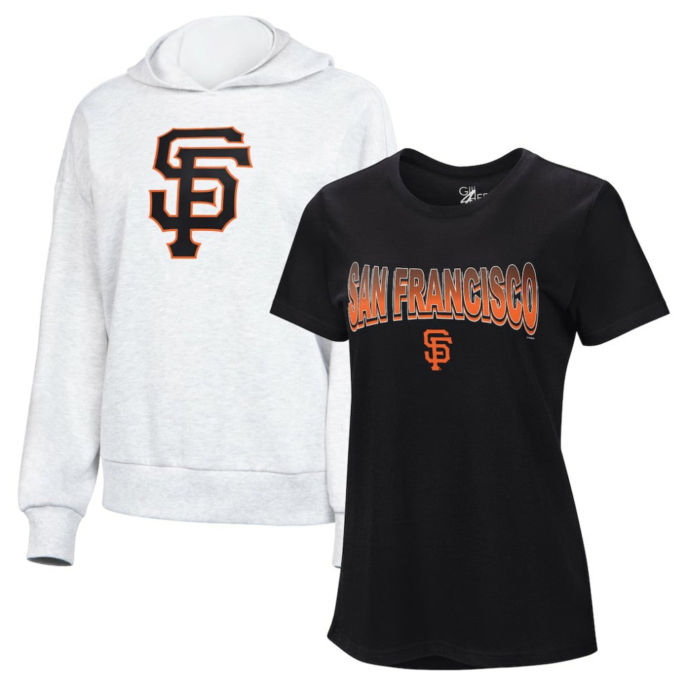 San Francisco Giants G-III 4Her by Carl Banks Women's T-Shirt and Hoodie Combo Pack | MLB Near me
