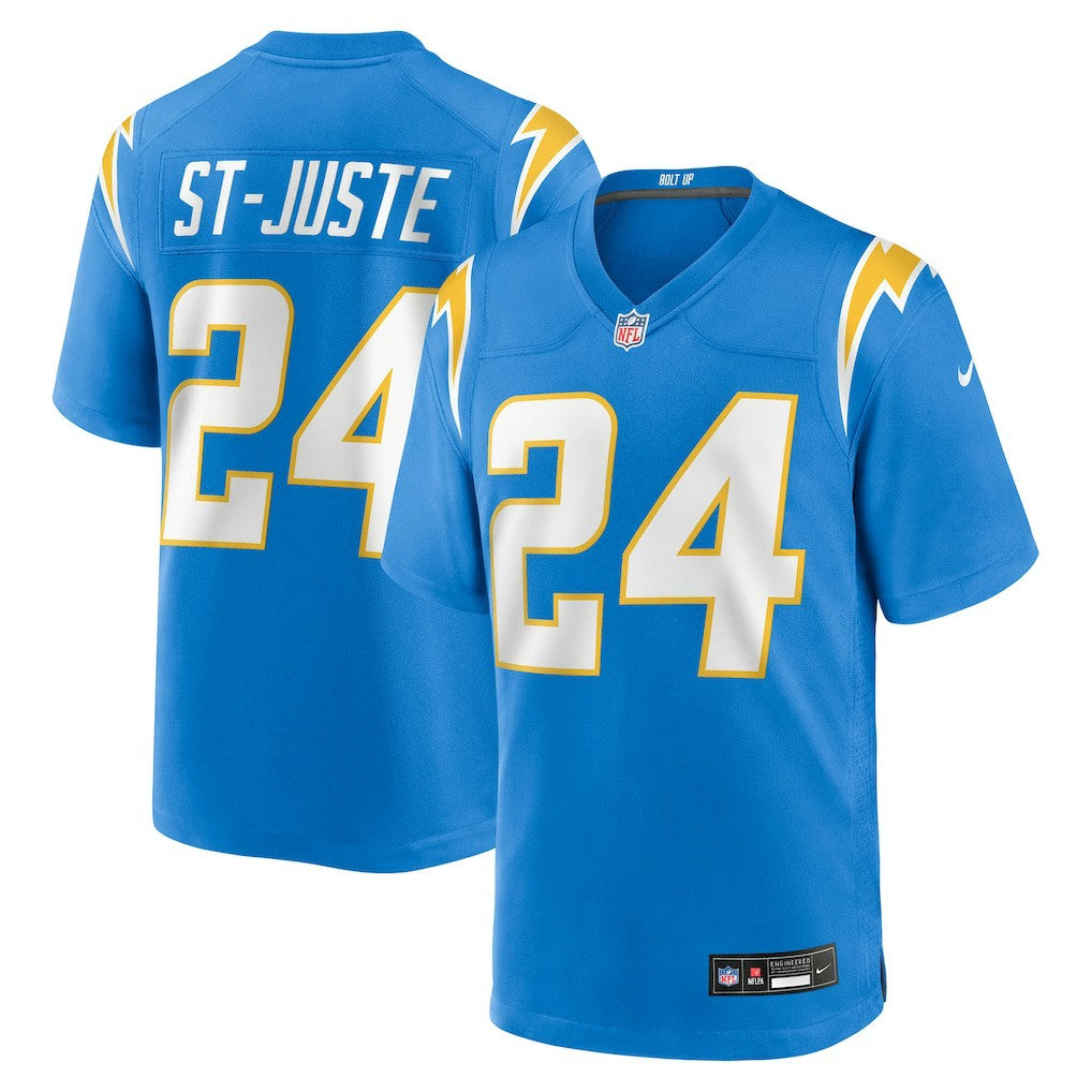 Los Angeles Chargers Nike Benjamin St-Juste  Team Game Jersey