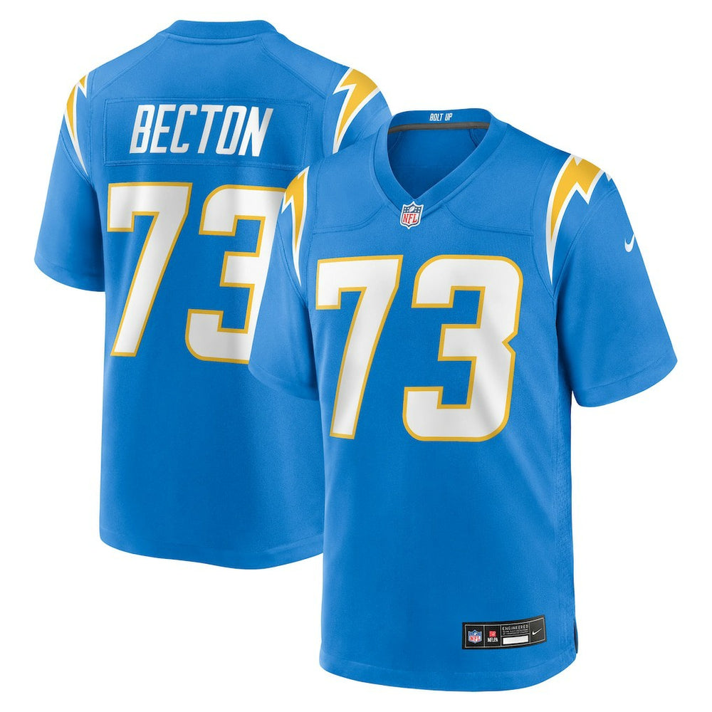 Los Angeles Chargers Nike Mekhi Becton  Team Game Jersey