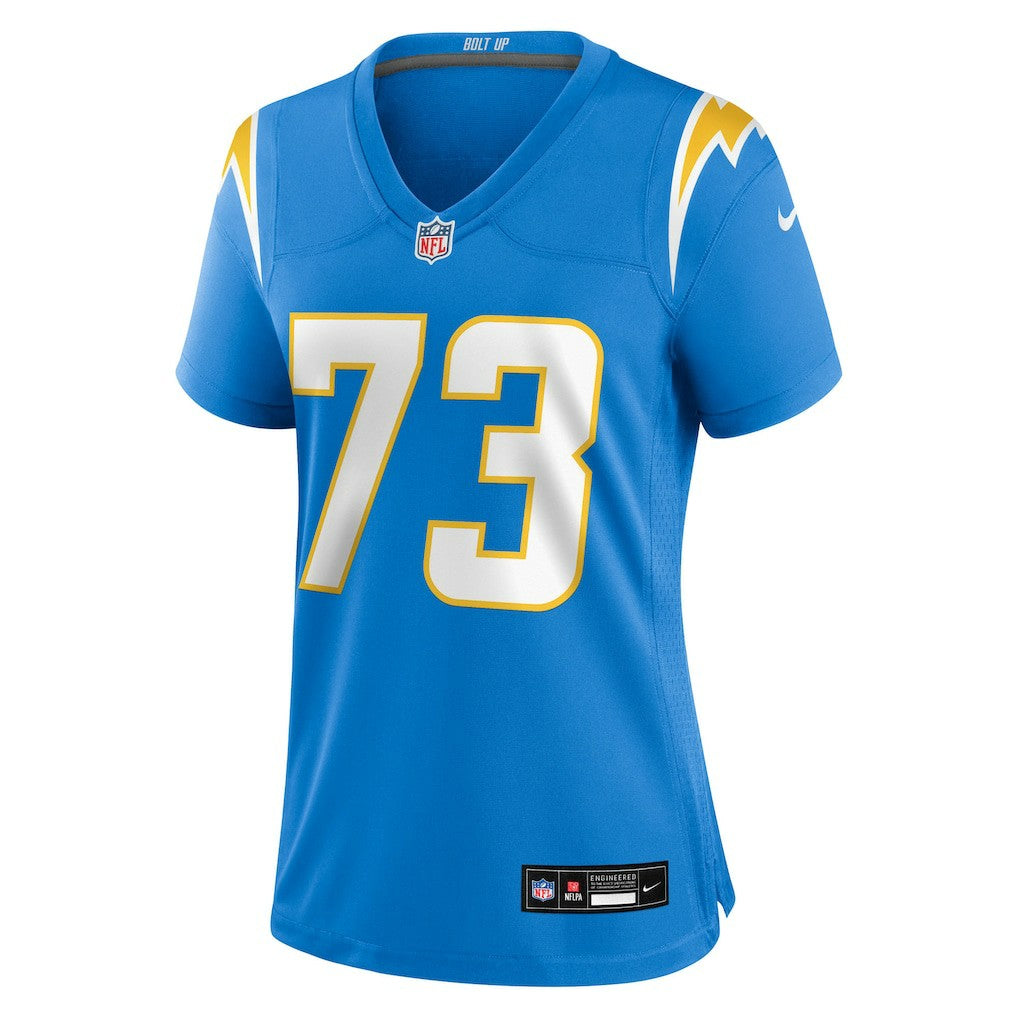 Los Angeles Chargers Nike Mekhi Becton  Women's Team Game Jersey
