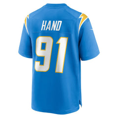 Los Angeles Chargers Nike Da'Shawn Hand  Team Game Jersey