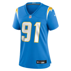 Los Angeles Chargers Nike Da'Shawn Hand  Women's Team Game Jersey