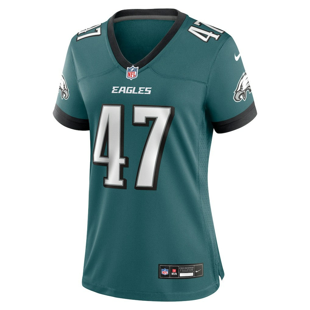 Philadelphia Eagles Nike Charley Hughlett  Women's Team Game Jersey