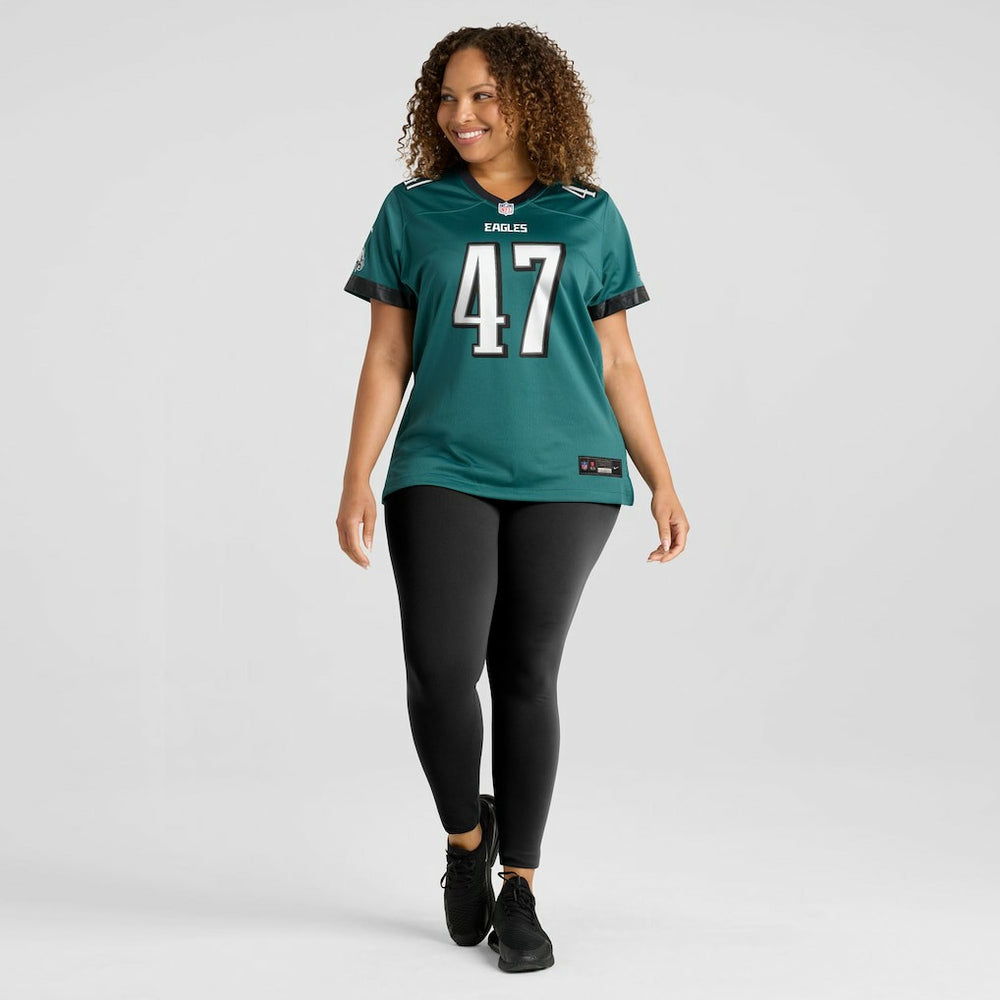 Philadelphia Eagles Nike Charley Hughlett  Women's Team Game Jersey