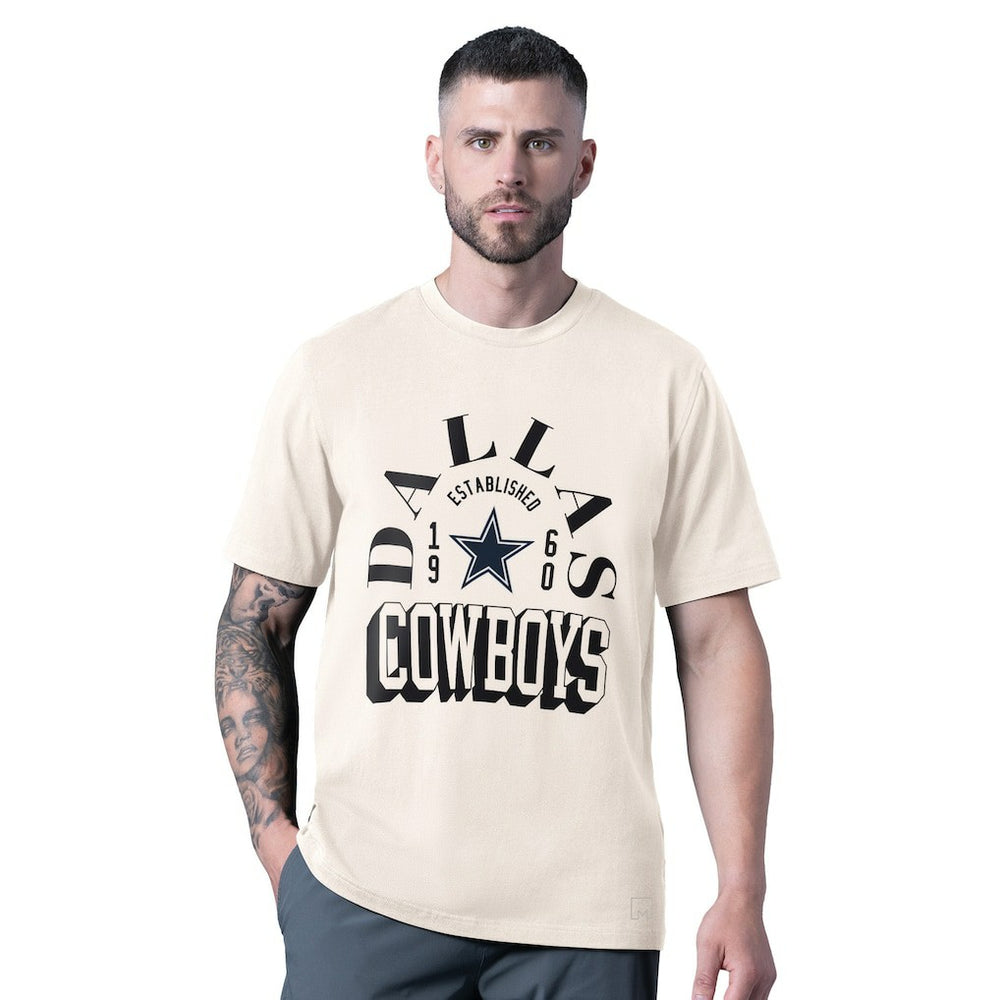 Dallas Cowboys  MSX by Michael Strahan Whiteout Vintage T-Shirt