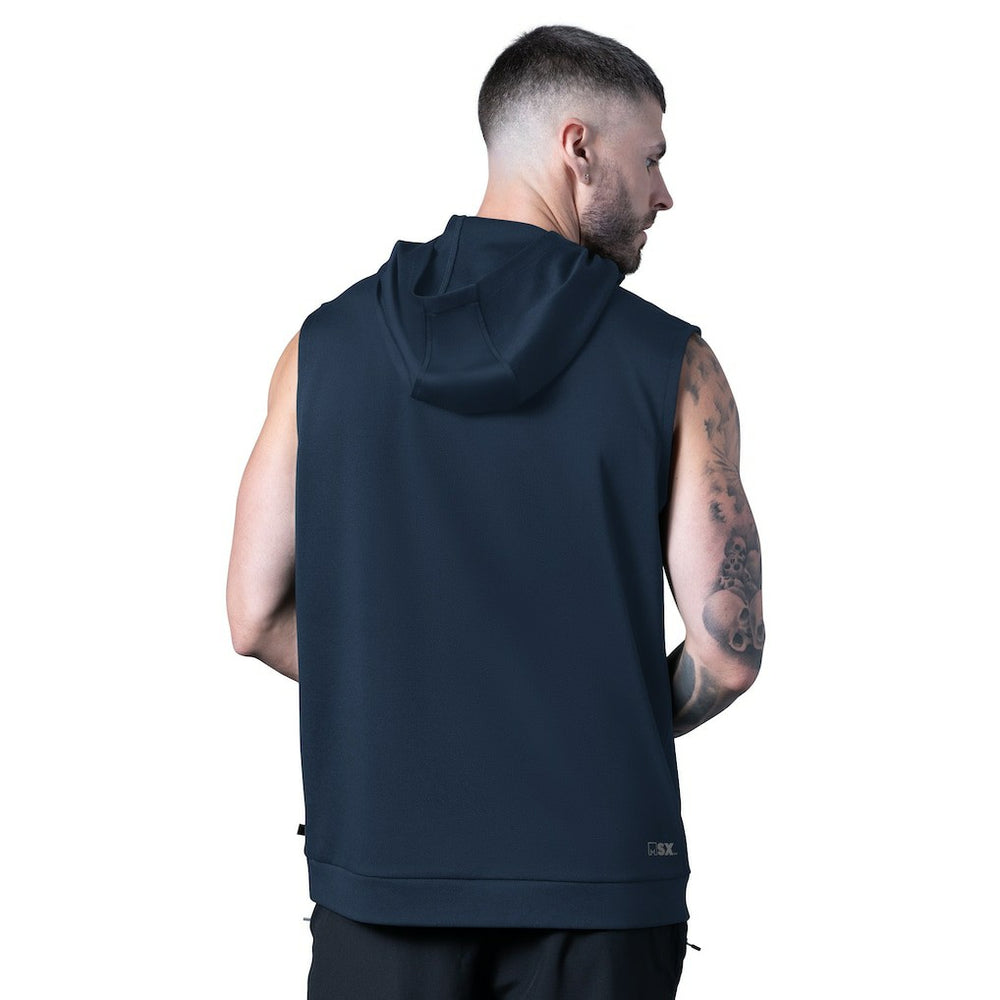Dallas Cowboys  MSX by Michael Strahan Tri-Blend Rebound Sleeveless Hoodie