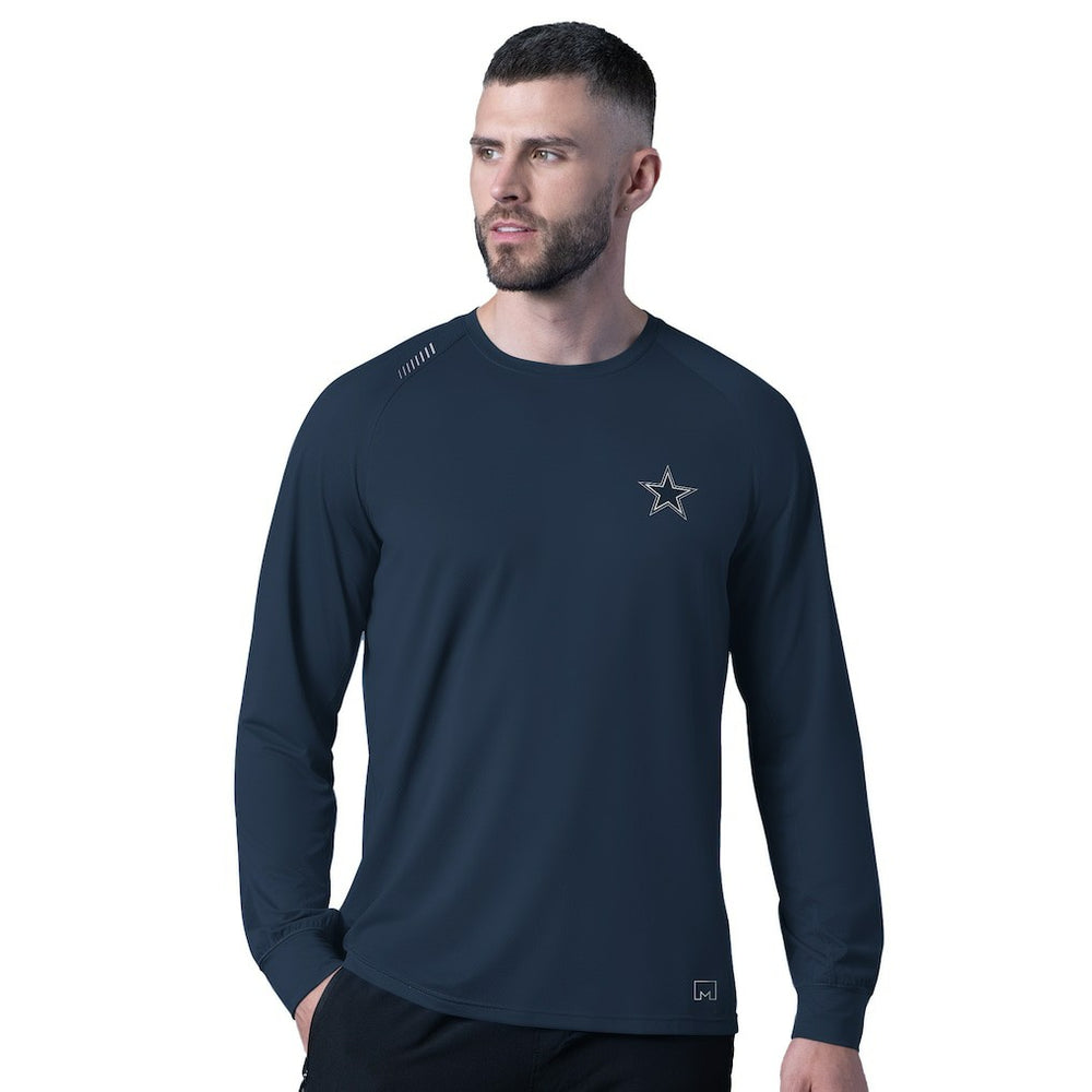 Dallas Cowboys  MSX by Michael Strahan Forward Long-Sleeve T-Shirt