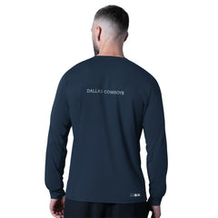 Dallas Cowboys  MSX by Michael Strahan Forward Long-Sleeve T-Shirt