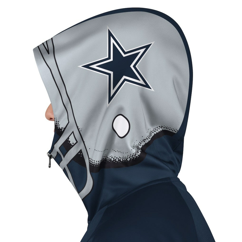 Dallas Cowboys  Pro Player Helmet Full-Zip Hooded Track Jacket