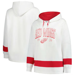 Detroit Red Wings Profile Women's Plus Size Hoodie For Sale