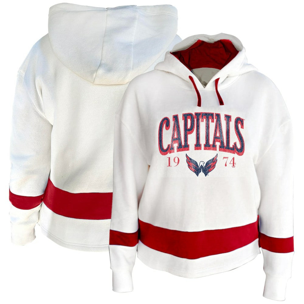 Washington Capitals Profile Women's Plus Size Hoodie Sale