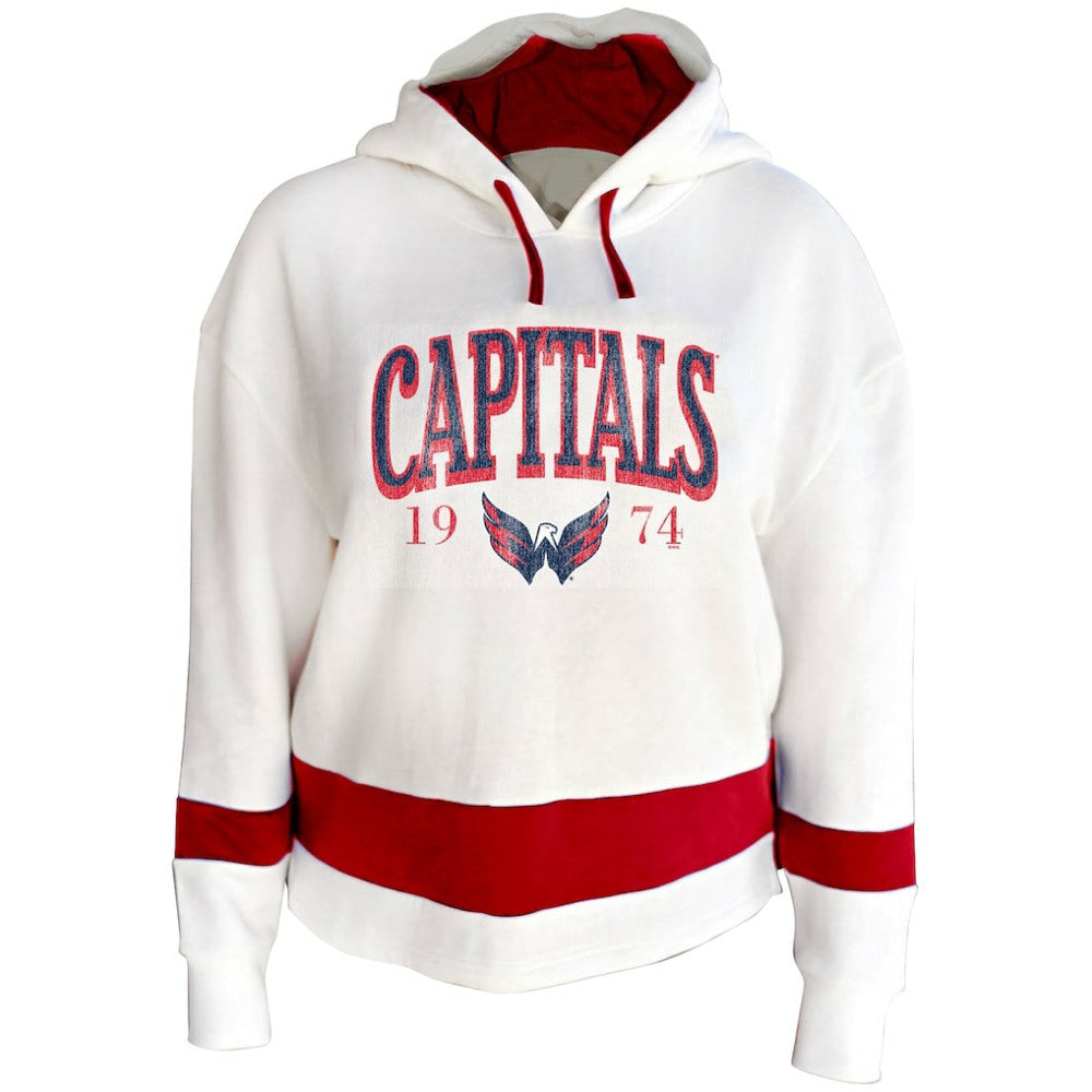 Washington Capitals Profile Women's Plus Size Hoodie Sale