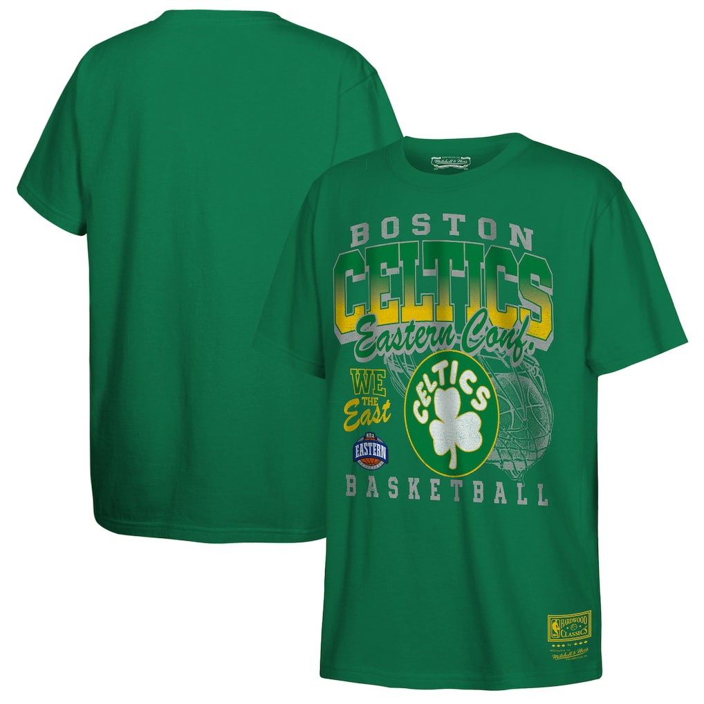 Boston Celtics Youth 2025 NBA Playoffs Retro Monumental T-Shirt Discount