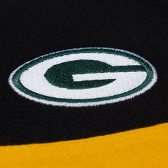 Green Bay Packers Mitchell & Ness Women's Cropped Long Sleeve Rugby Polo