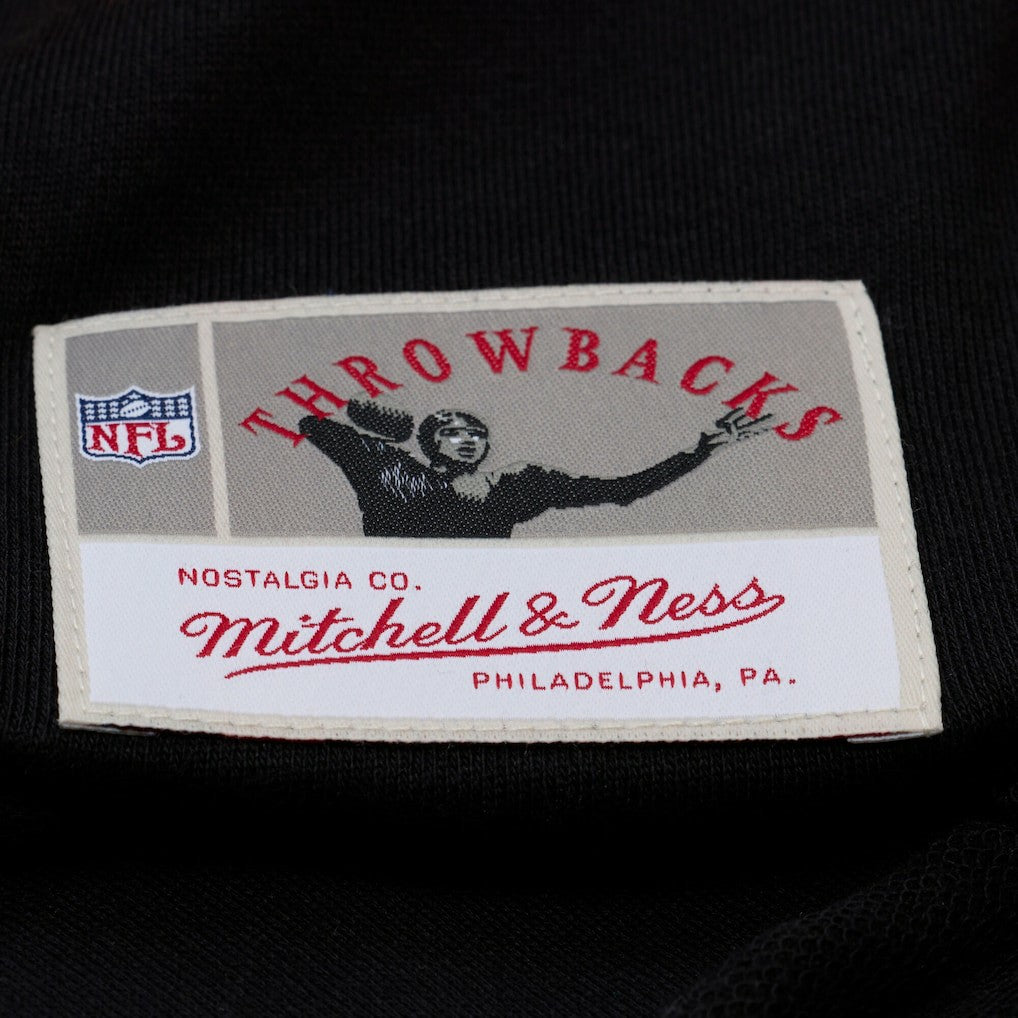 Chicago Bears Mitchell & Ness Women's Cropped Long Sleeve Rugby Polo