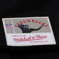 Jacksonville Jaguars Mitchell & Ness Women's Throwback Cropped Long Sleeve Rugby Polo