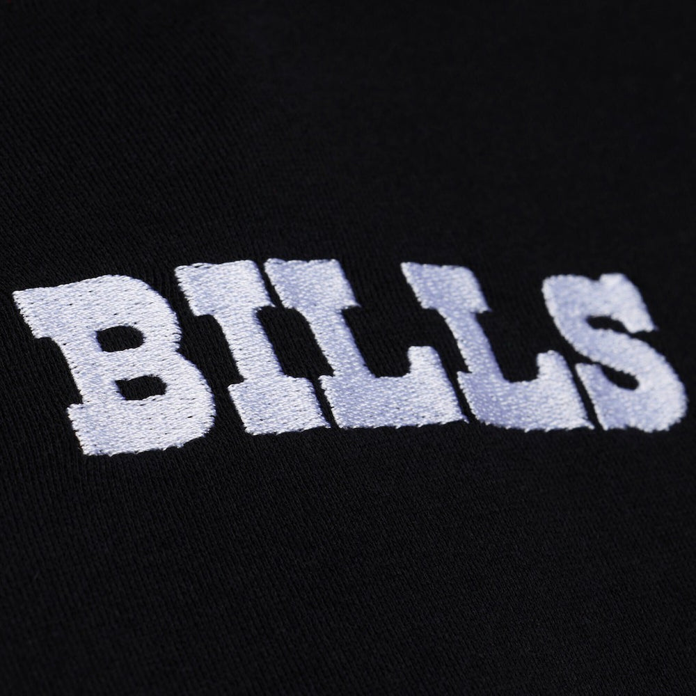Buffalo Bills Mitchell & Ness Women's Throwback Cropped Long Sleeve Rugby Polo