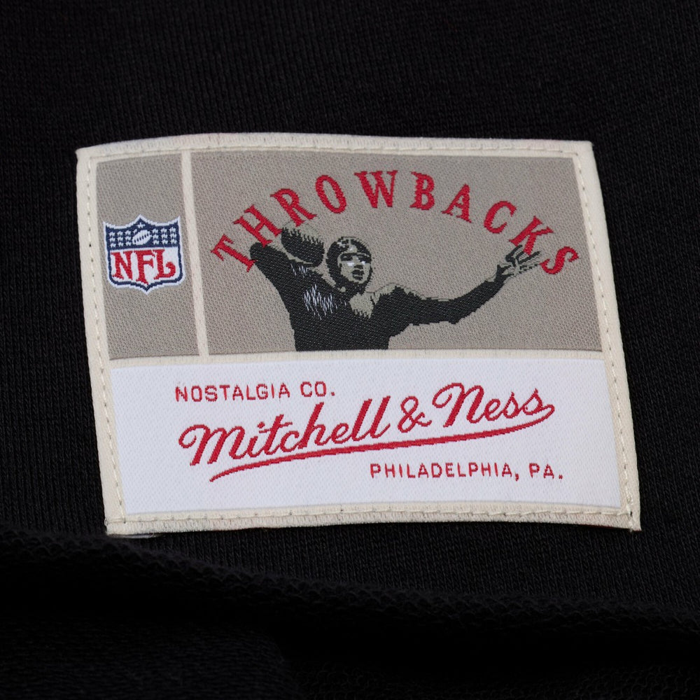 Denver Broncos Mitchell & Ness Women's Throwback Cropped Long Sleeve Rugby Polo
