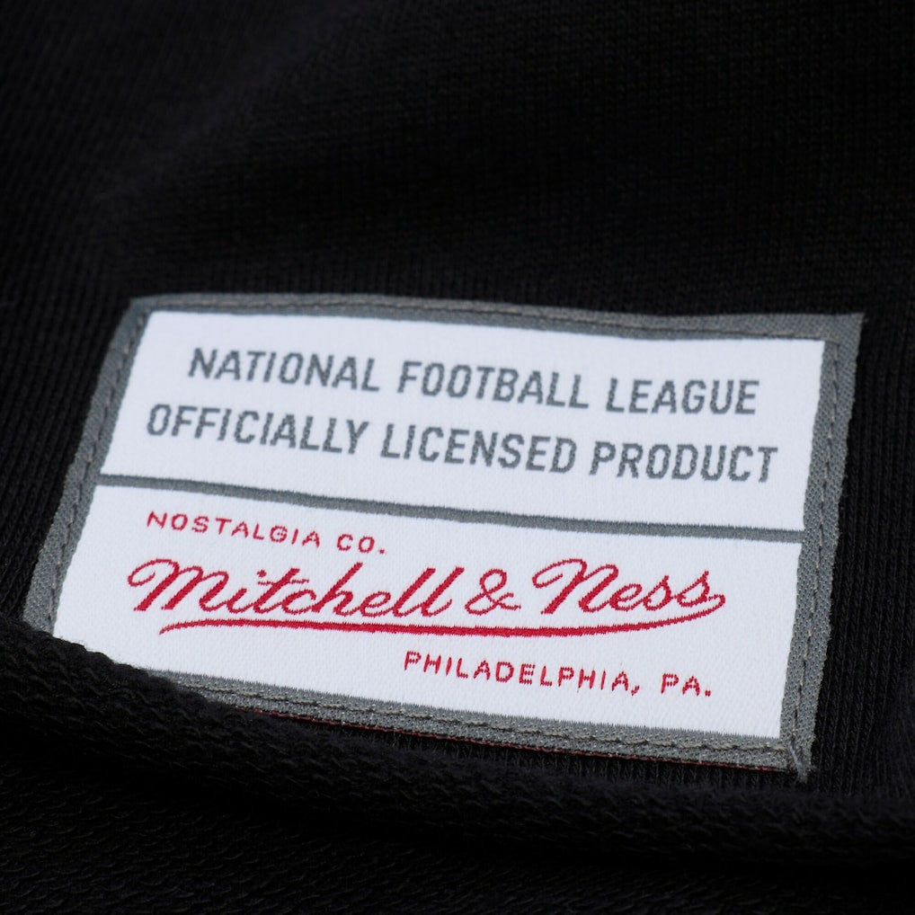 Baltimore Ravens Mitchell & Ness Women's Cropped Long Sleeve Rugby Polo