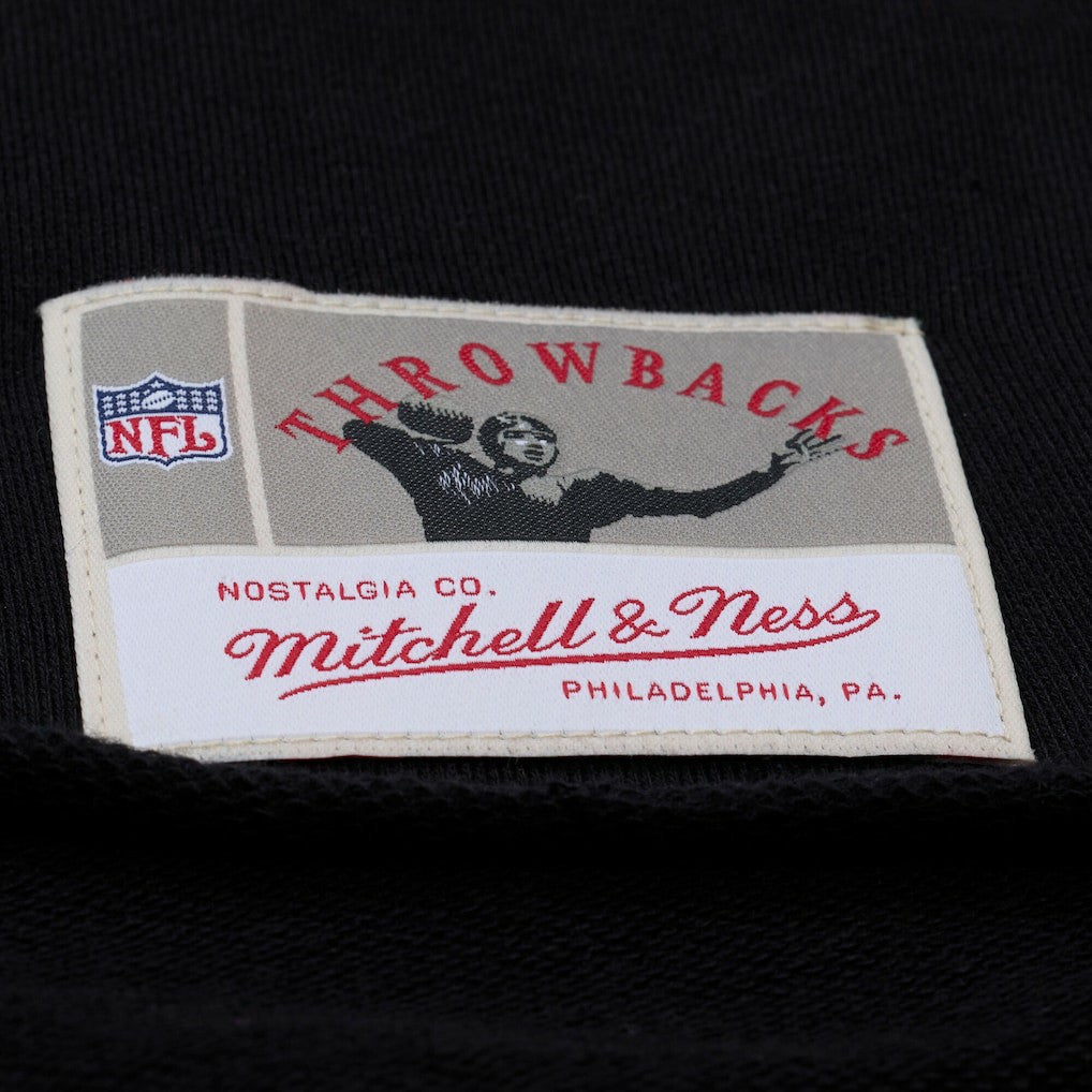 San Francisco 49ers Mitchell & Ness Women's Cropped Long Sleeve Rugby Polo