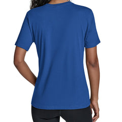 Texas Rangers Starter Women's Groovy Script Team Fitted T-Shirt | MLB US