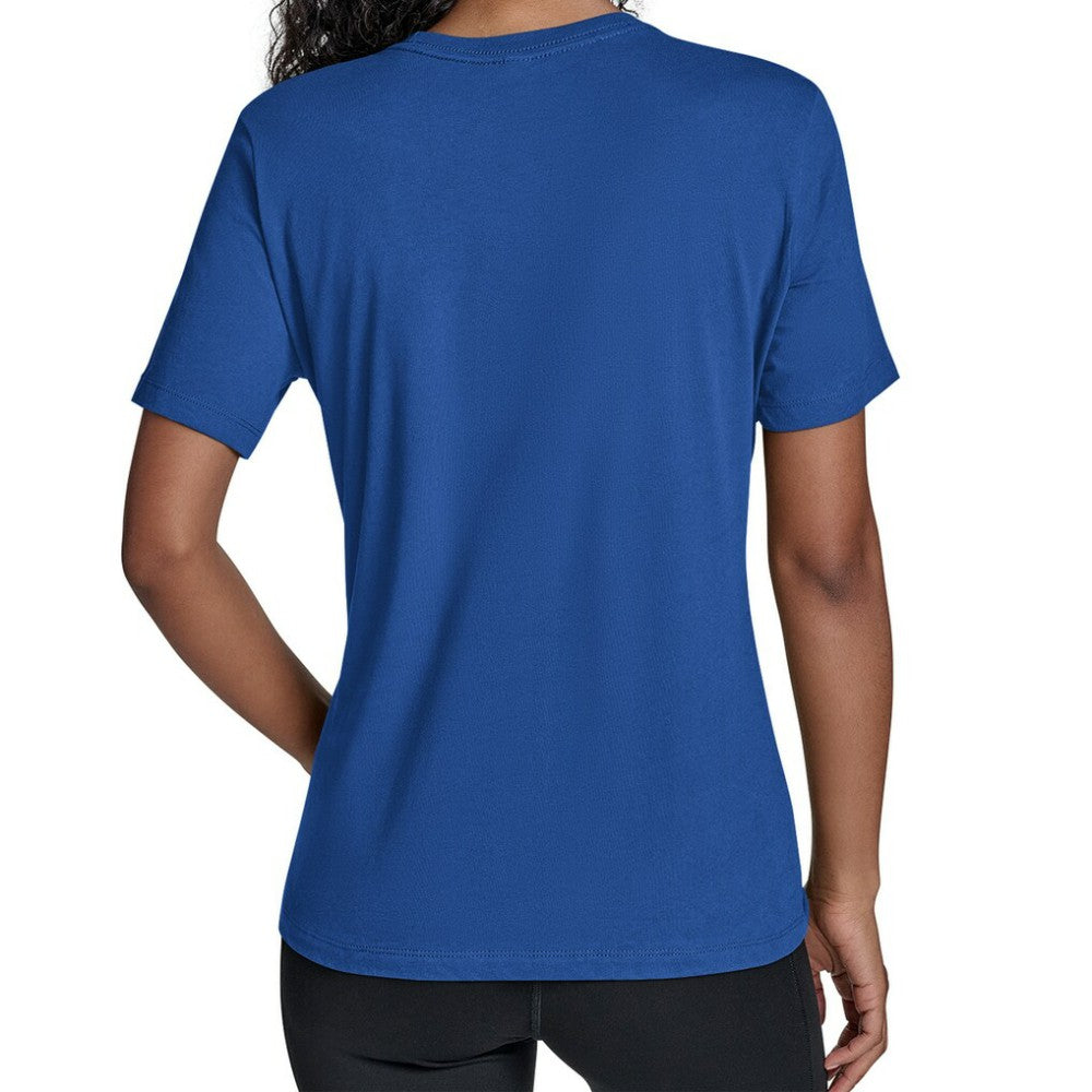 Chicago Cubs Starter Women's Groovy Script Team Fitted T-Shirt | MLB Online