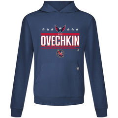 Alexander Ovechkin Washington Capitals Levelwear NHL All-Time Leading Goal Scorer Milestone Stars Name & Number Relay Pullover Hoodie Online