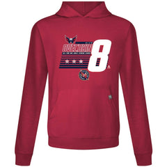 Alexander Ovechkin Washington Capitals Levelwear NHL All-Time Leading Goal Scorer Milestone Stripes Name & Number Relay Pullover Hoodie Discount