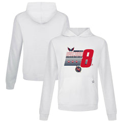 Alexander Ovechkin Washington Capitals Levelwear NHL All-Time Leading Goal Scorer Milestone Stripes Name & Number Relay Pullover Hoodie Discount