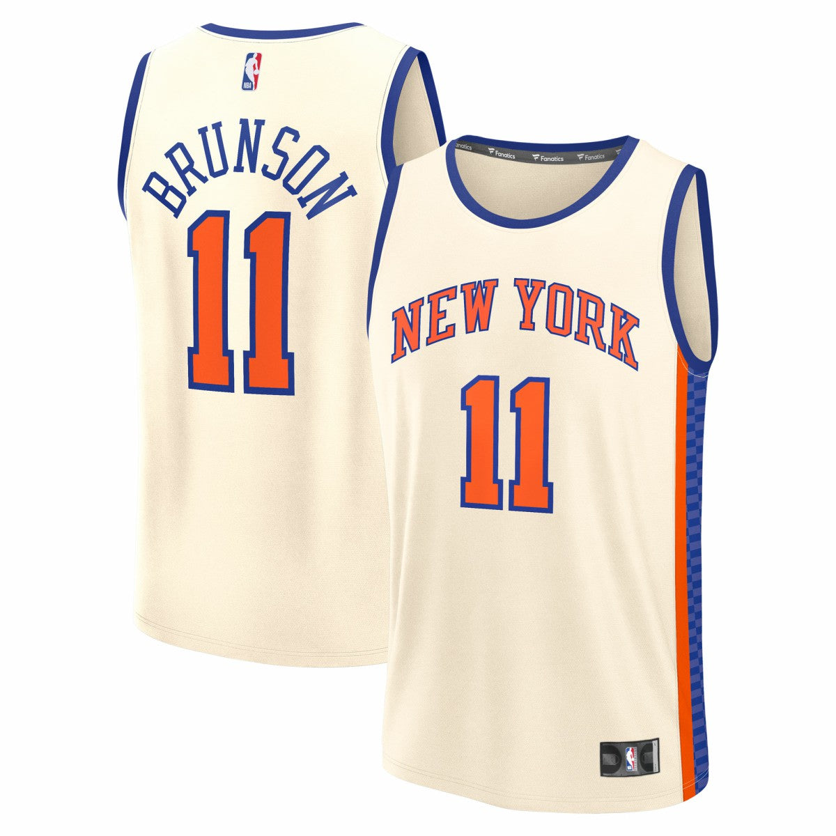 Jalen Brunson New York Knicks 2025/26 City Edition Fast Break Jersey For Sale