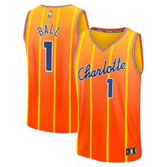 LaMelo Ball Charlotte Hornets 2025/26 City Edition Fast Break Jersey On Sale
