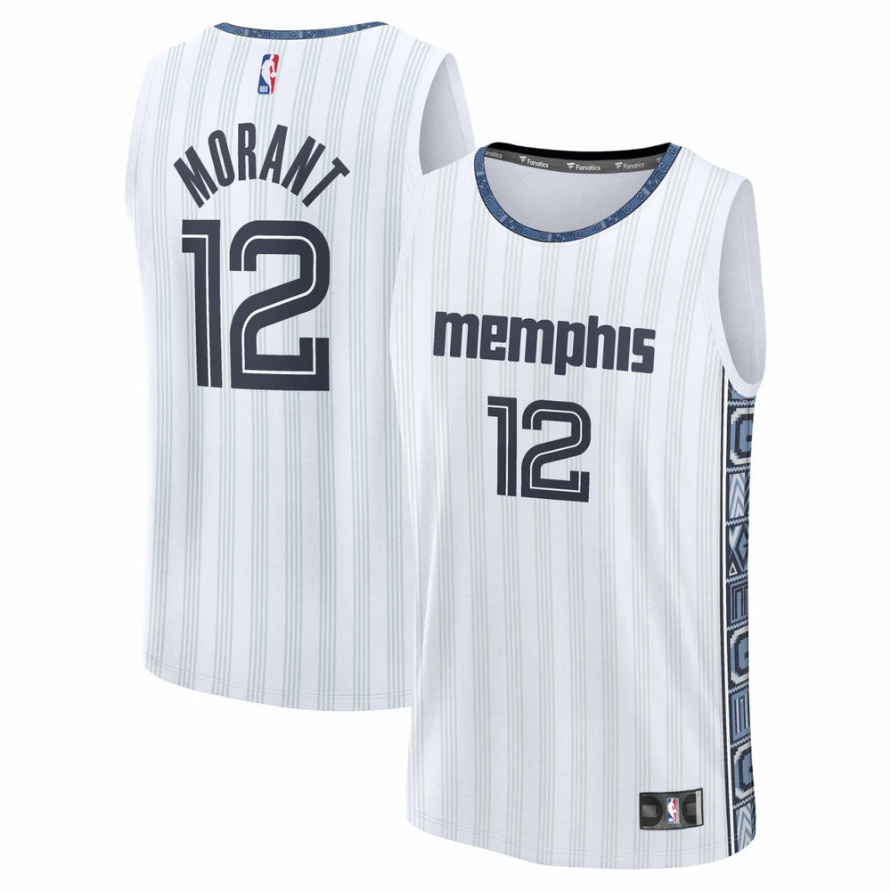 Ja Morant Memphis Grizzlies 2025/26 City Edition Fast Break Jersey New