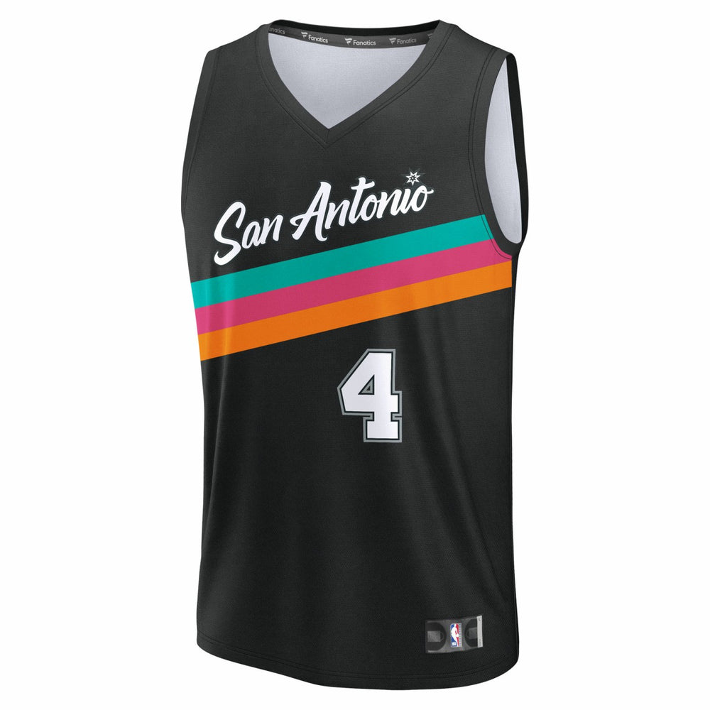 De'Aaron Fox San Antonio Spurs Youth 2025/26 City Edition Fast Break Jersey Discount