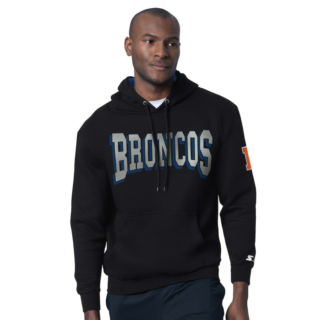 Denver Broncos  Starter Thursday Night Gridiron Hoodie with Vintage Logo