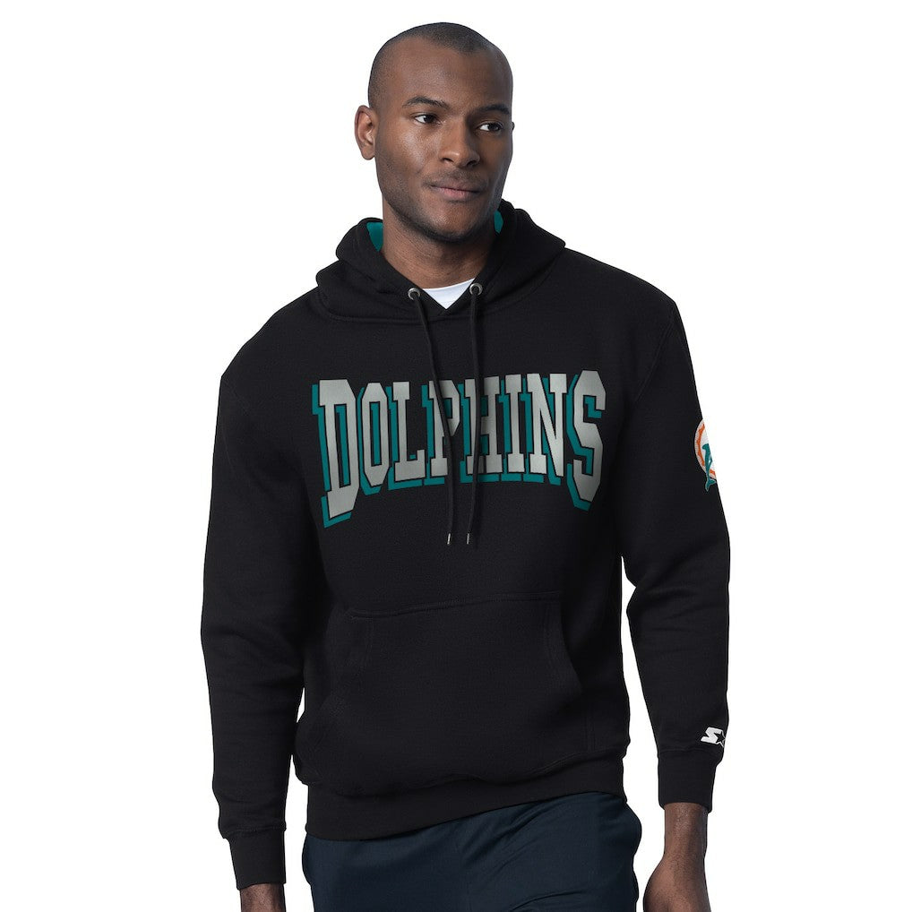 Miami Dolphins  Starter Thursday Night Gridiron Hoodie with Vintage Logo