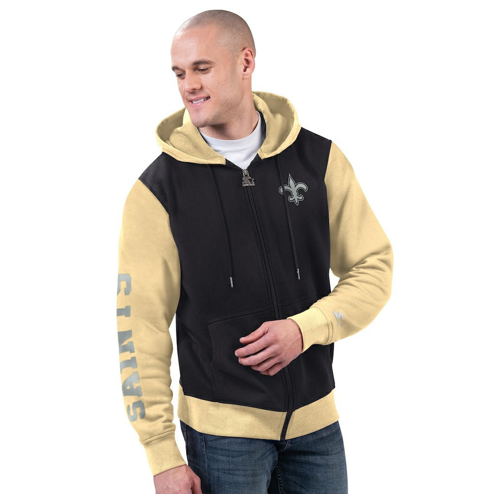New Orleans Saints  Starter Thursday Night Gridiron Full-Zip Hoodie