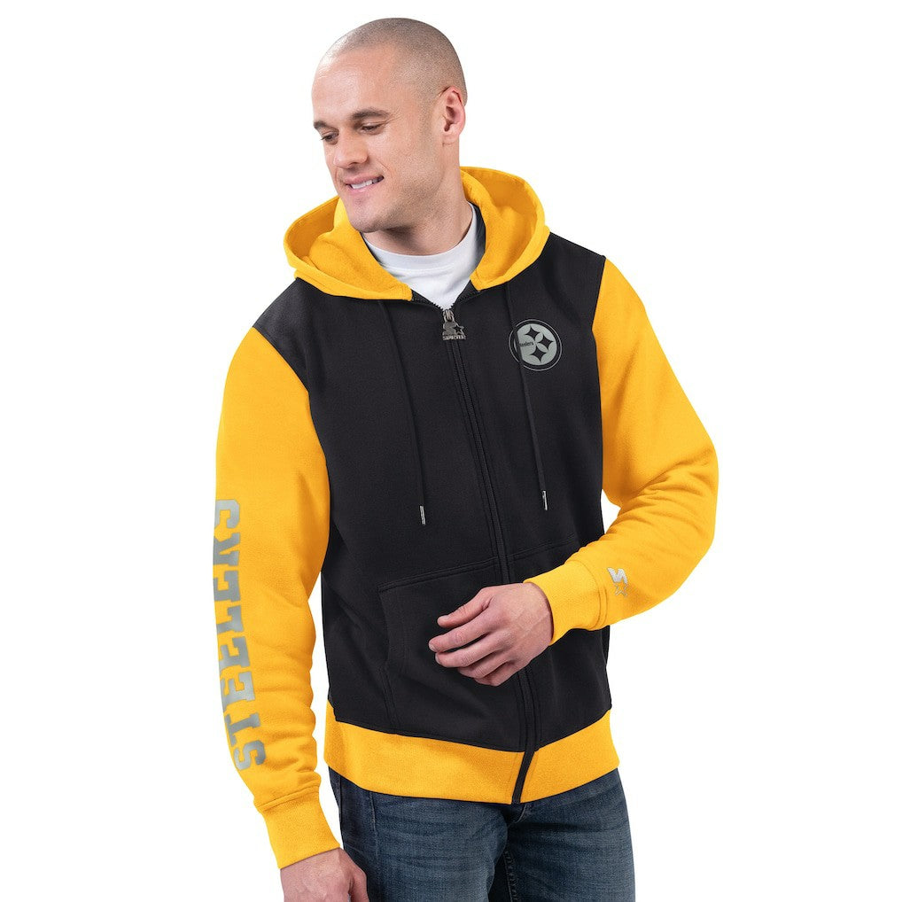 Pittsburgh Steelers  Starter Thursday Night Gridiron Full-Zip Hoodie