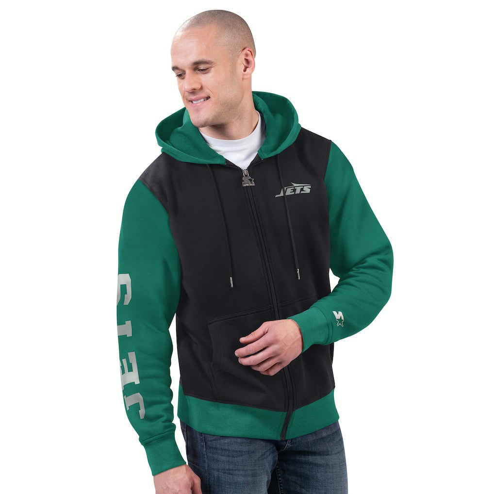 New York Jets  Starter Thursday Night Gridiron Full-Zip Hoodie