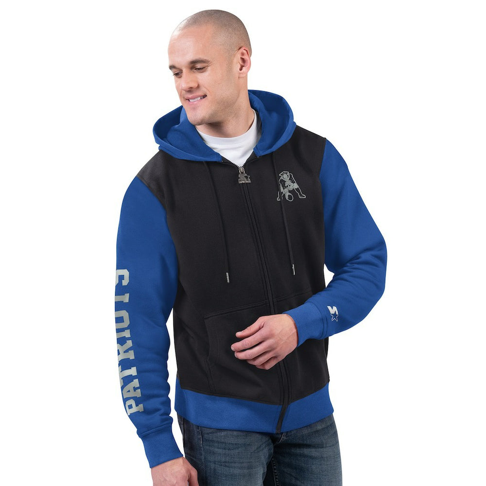 New England Patriots  Starter Thursday Night Gridiron Full-Zip Hoodie