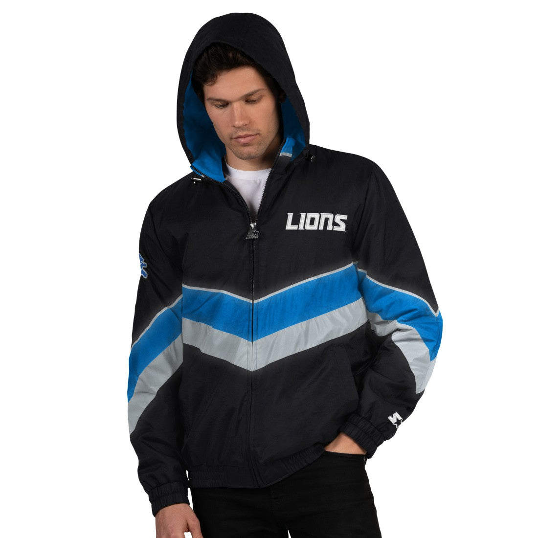 Detroit Lions  Starter Thursday Night Gridiron Full-Zip Jacket